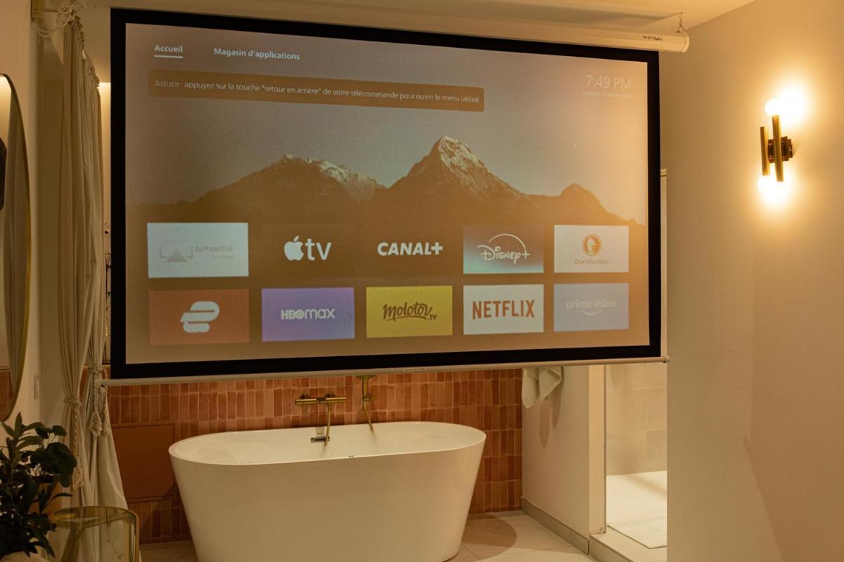 Meraki - Luxe & Voyage - Jacuzzi & Cinema Apartment Saint-Etienne (Loire)